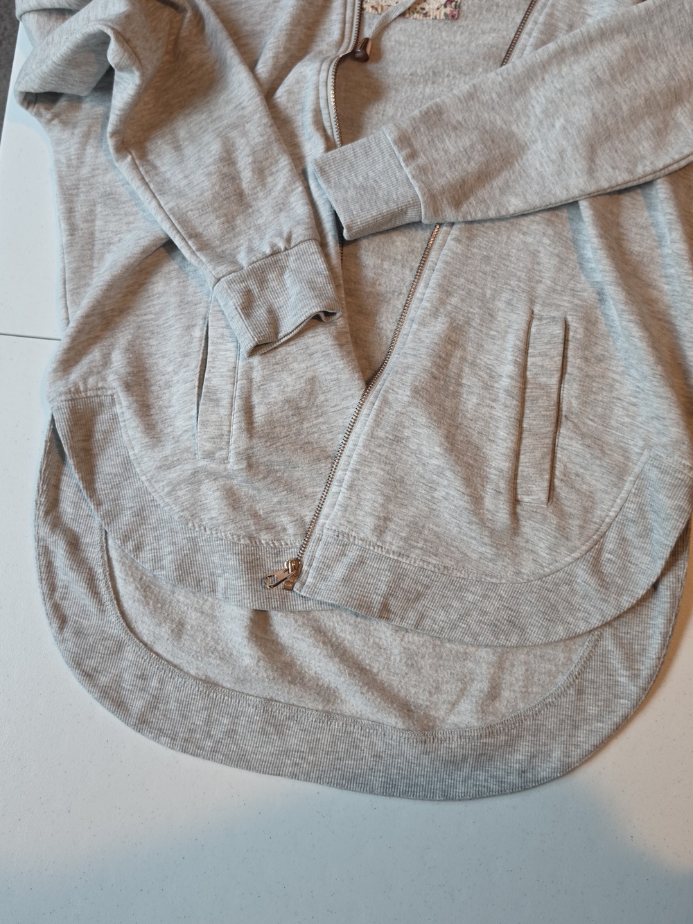 Cupio Light Gray Hoodie